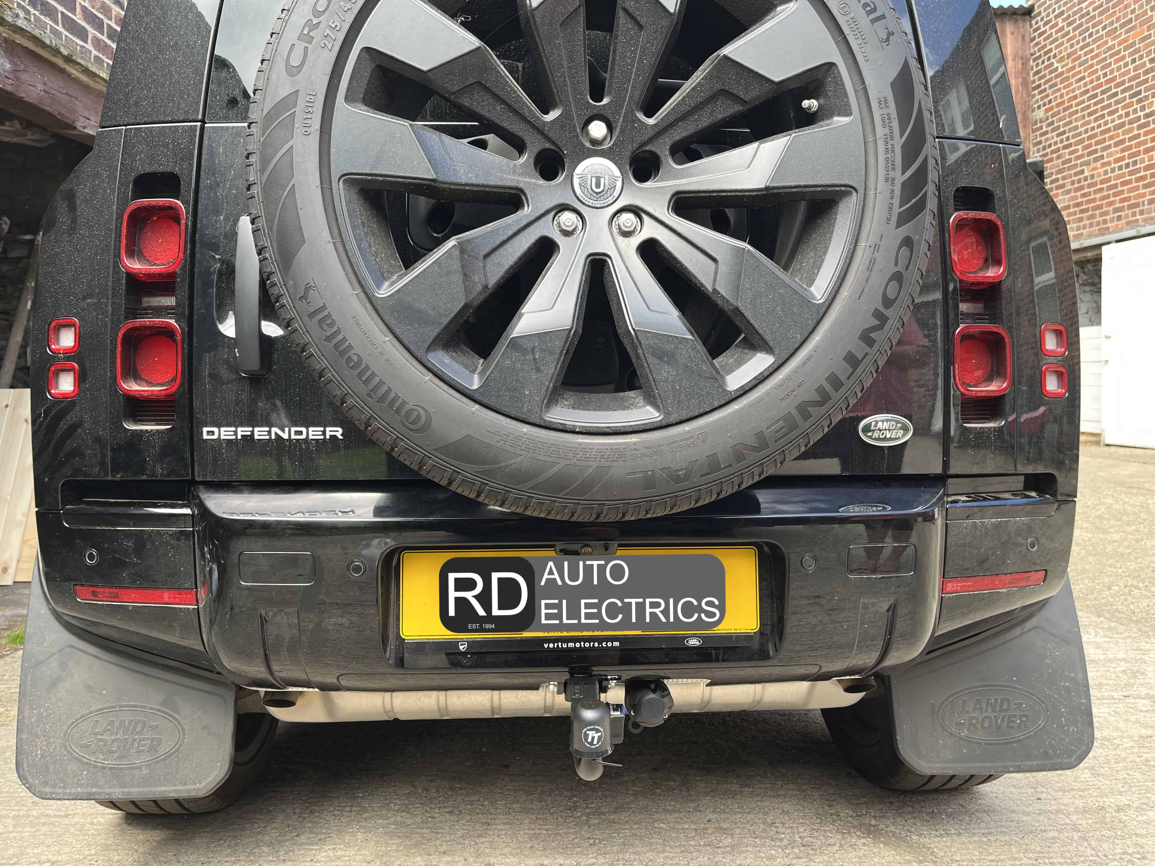 Land Rover Defender with Towbar